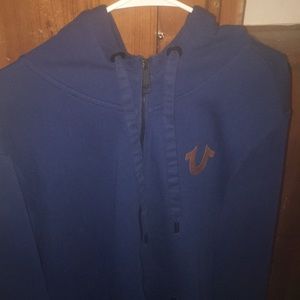 True religion hoodie last season large